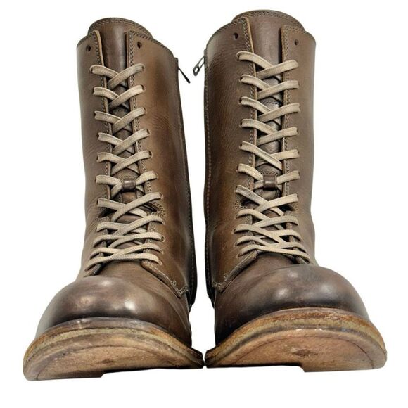 Cole Rood & Haan Ardennes Zippered Brown Leather Boots Men’s Size 10.5 main image 5